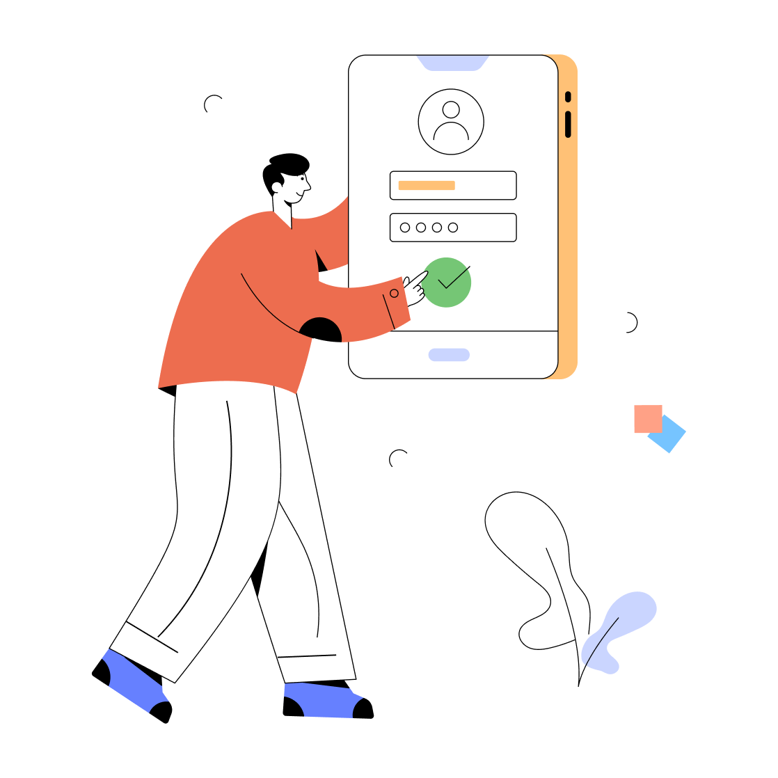 Login illustration